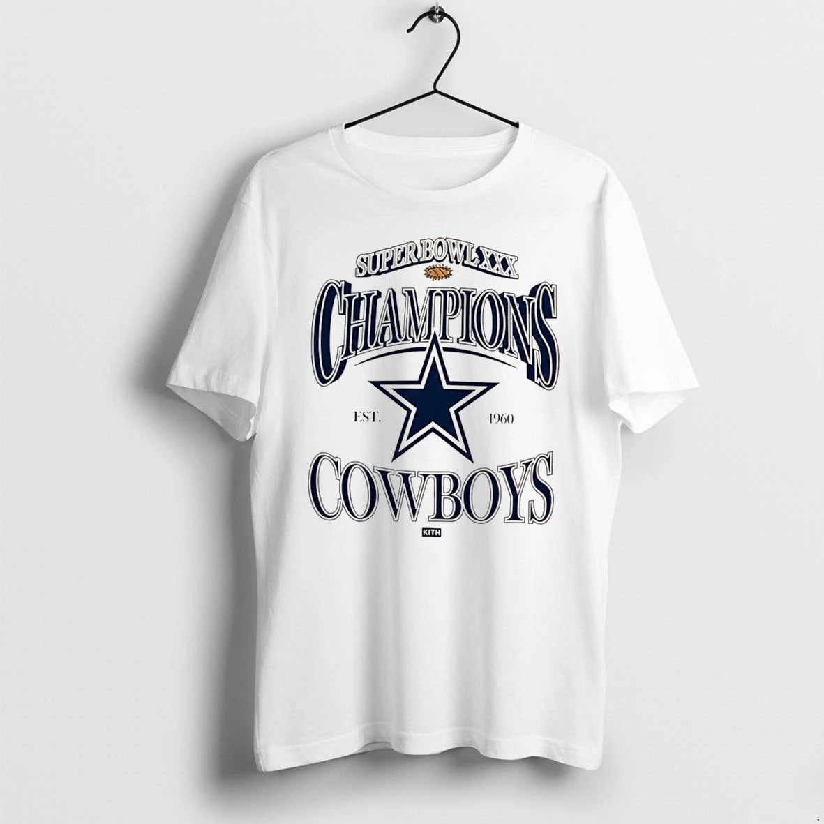 Officials Dak Prescott Super Bowlxxx Champions Est 1960 Cowboys Tee Premium T Shirt