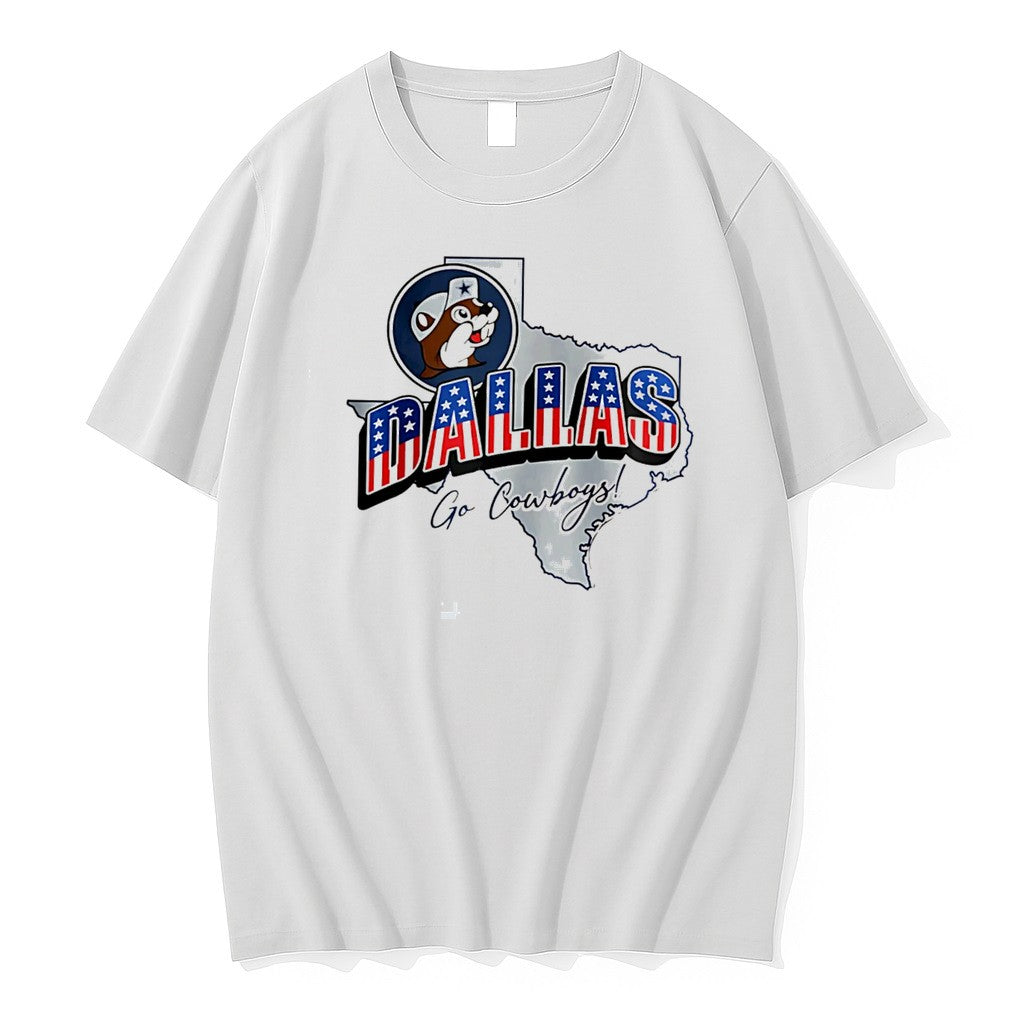 Officials Dallas Cowboys Buc Ees Dallas Go Cowboys Patriotic Tee Premium T Shirt