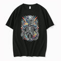Officials Dallas Cowboys Runs In My Blood Mascot Skeleton Black Mens Premium T Shirt