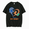 Officials Dallas Cowboys And Miami Hurricanes Its In My Heart Premium T Shirt