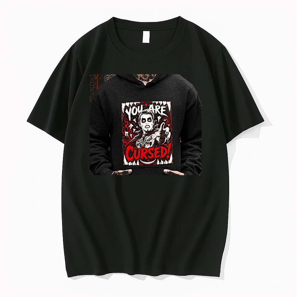 Officials Danhausen You Are Cursed Teeth Wrestler Aew Professional Wrestling Premium T Shirt