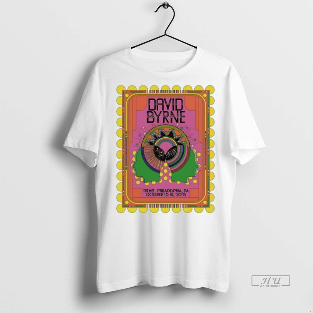 Officials David Byrne 10 16 10 18 2025 Philadelphia Graphic Tee Shirt Sweater