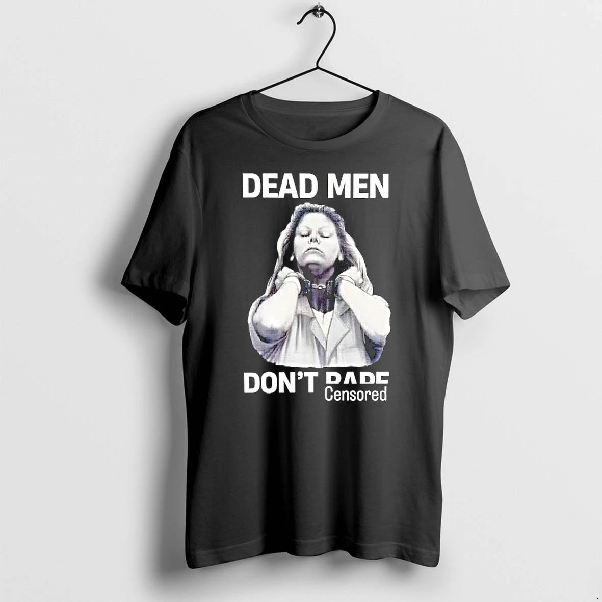 Officials Dead Men Dont Trade Bootleg Style Graphic Premium T Shirt