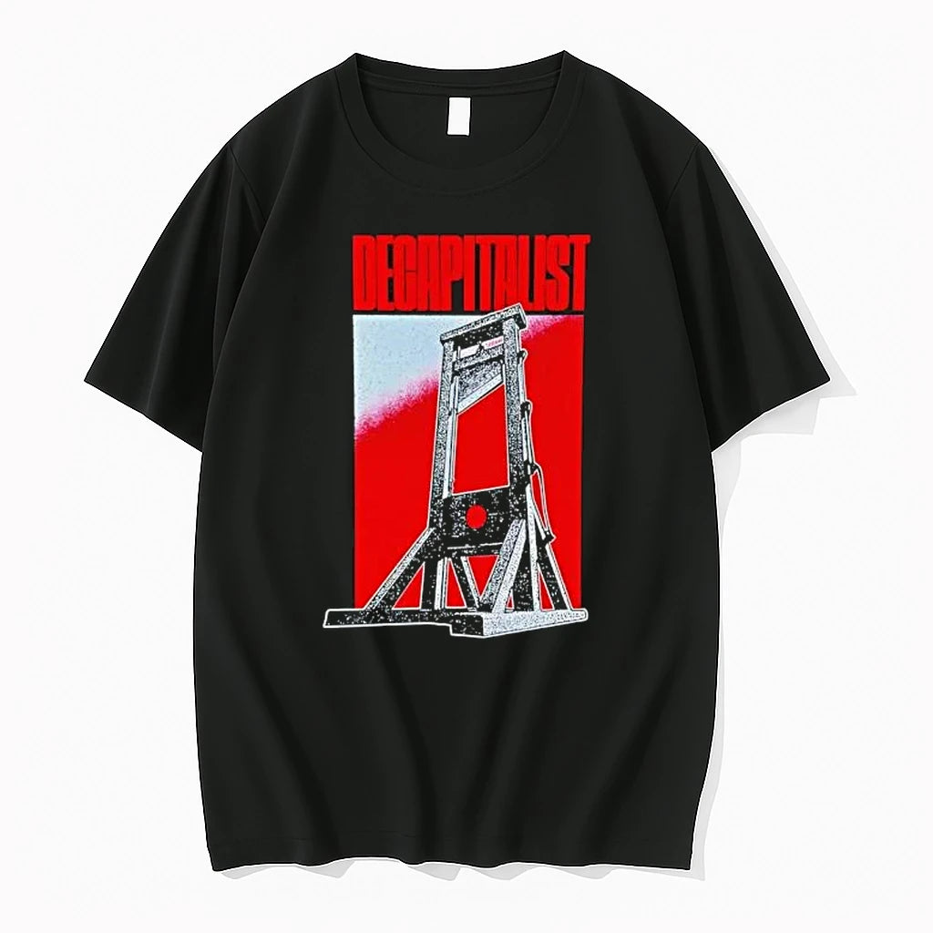 Officials Decapitalist Guillotine Anti Capitalism Premium T Shirt