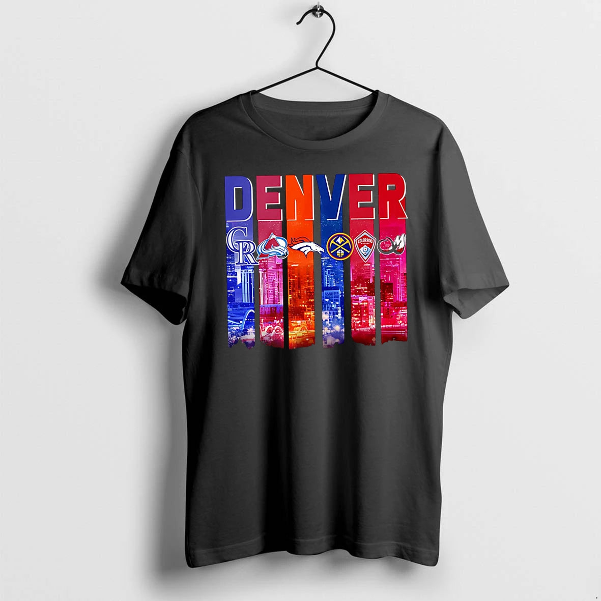 Officials Denver Colorado Rockies Avalanche Broncos Nuggets Rapids Mammoth Premium T Shirt