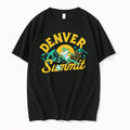 Officials Denver Summit With Soccer Player Skiing Premium T Shirt
