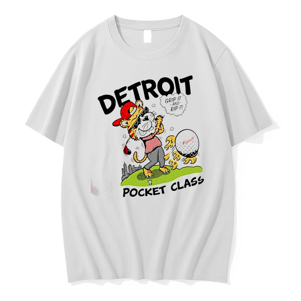 Officials Detroit Tiger Grip It And Rip It Kiwichi Pocket Class Premium T Shirt