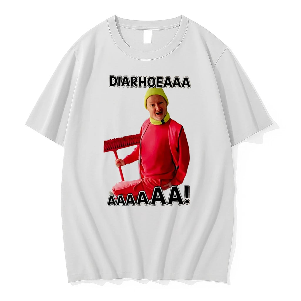 Officials Diarrhoea Man Pepto Bismol Advert Parody Gross Out Meme Tee Premium T Shirt