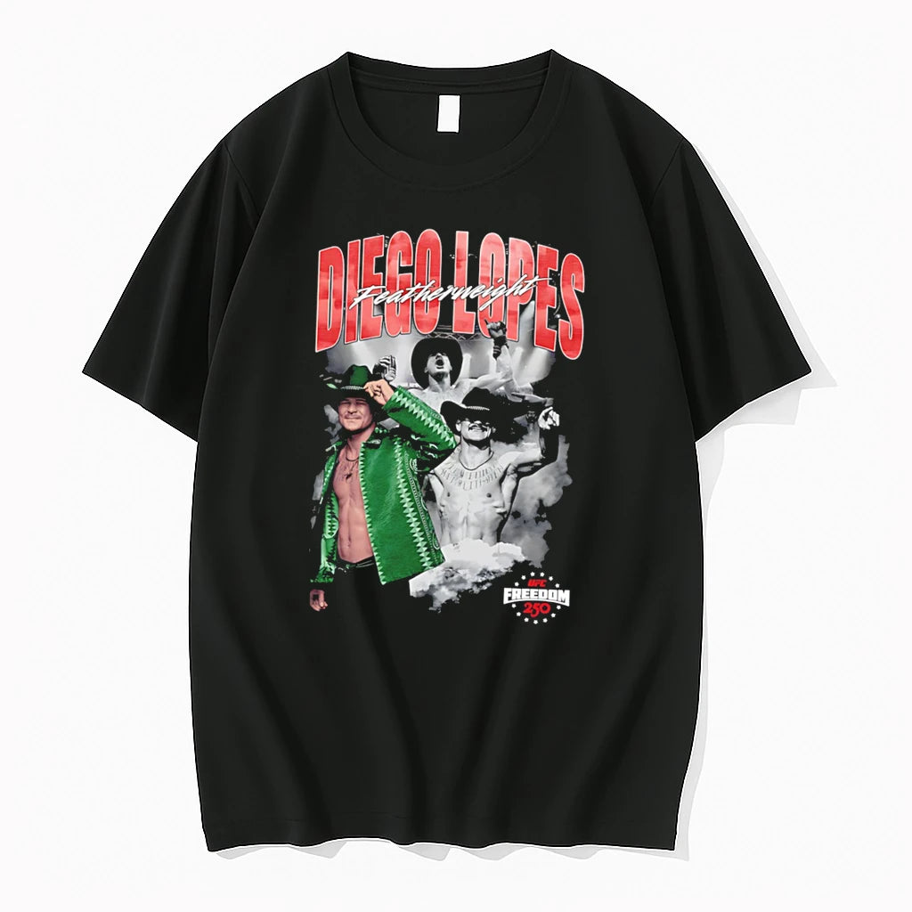 Officials Diego Lopes Ufc Freedom 250 Graphic Tee Premium T Shirt