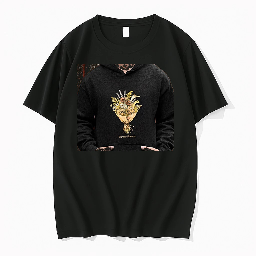 Officials Dinosaur Bouquet Triceratops Ankylosaurus Pterodactyl Flower Friends Premium T Shirt