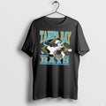 Officials Disney Mickey Mouse Pitching Baseball Tampa Bay Rays Black Premium T Shirt