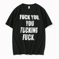 Officials Distressed Font Verbal Attack Fuck You Fucking Black Premium T Shirt