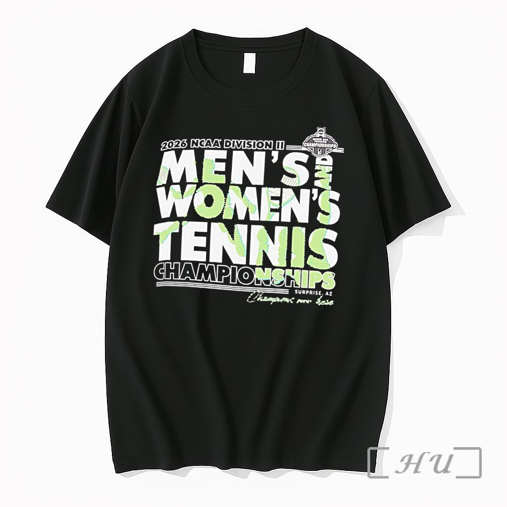 Officials Division Ii Mens Womens Tennis Championships 2026 Classic Tee