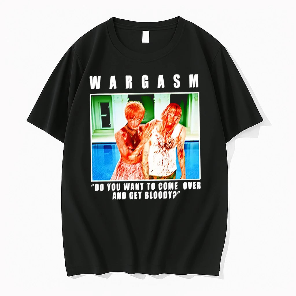 Officials Do You Want To Come Over And Get Bloody Wargasm Premium T Shirt