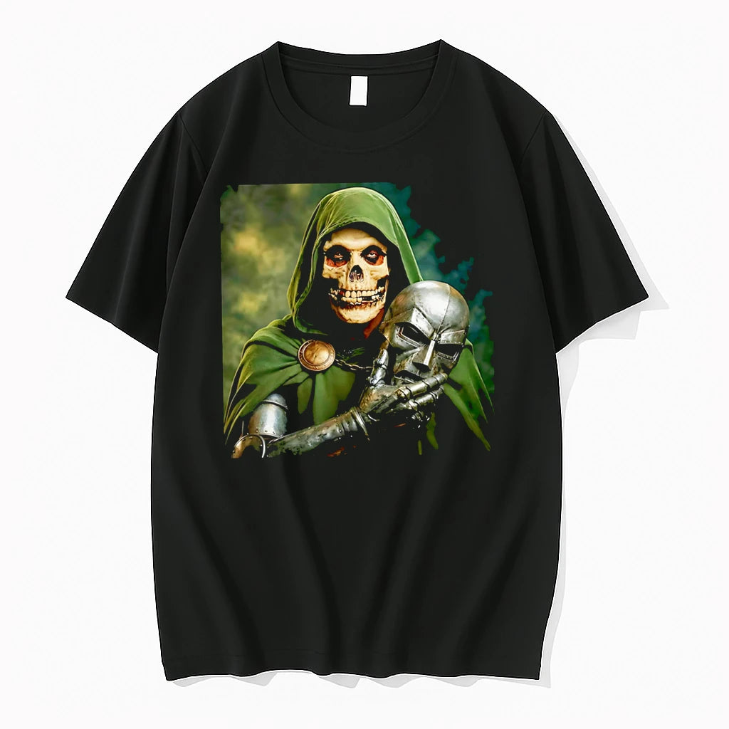 Officials Doctor Doom Holding Mask Premium T Shirt