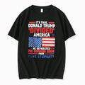 Officials Donald Trump Divided America Separated Common Sense From Pure Stupidity Tee