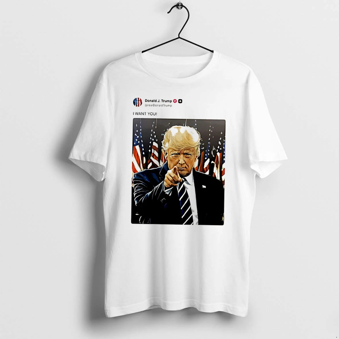 Officials Donald Trump I Want You X Tee Premium T Shirt