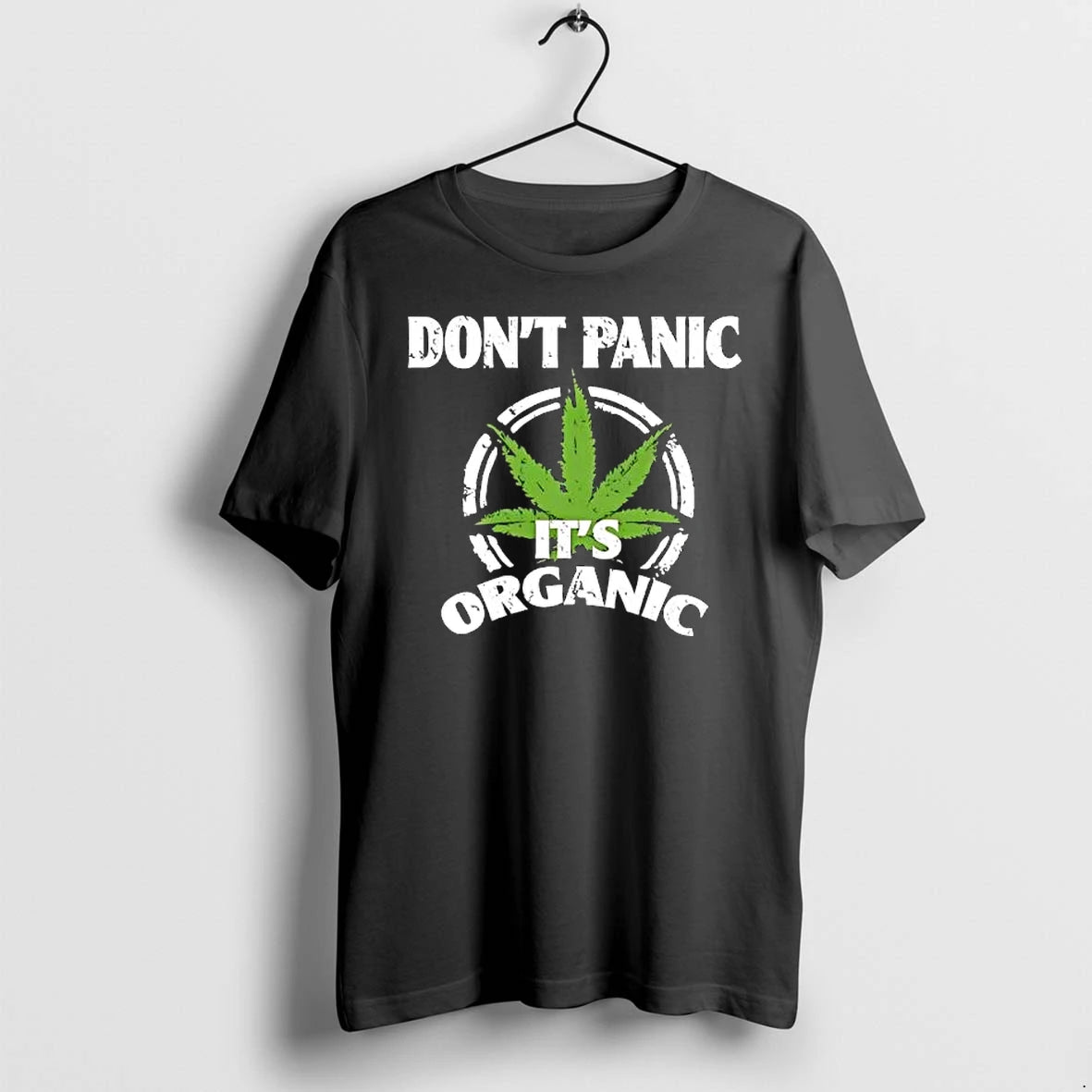 Officials Dont Panic Its Organic Marijuana Leaf Premium T Shirt