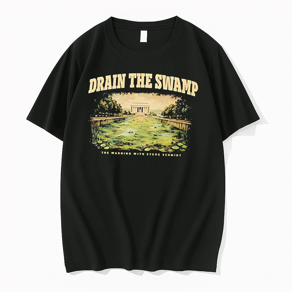 Officials Drain The Swamp The Warning With Steve Schmidt Vintage Tee Premium T Shirt