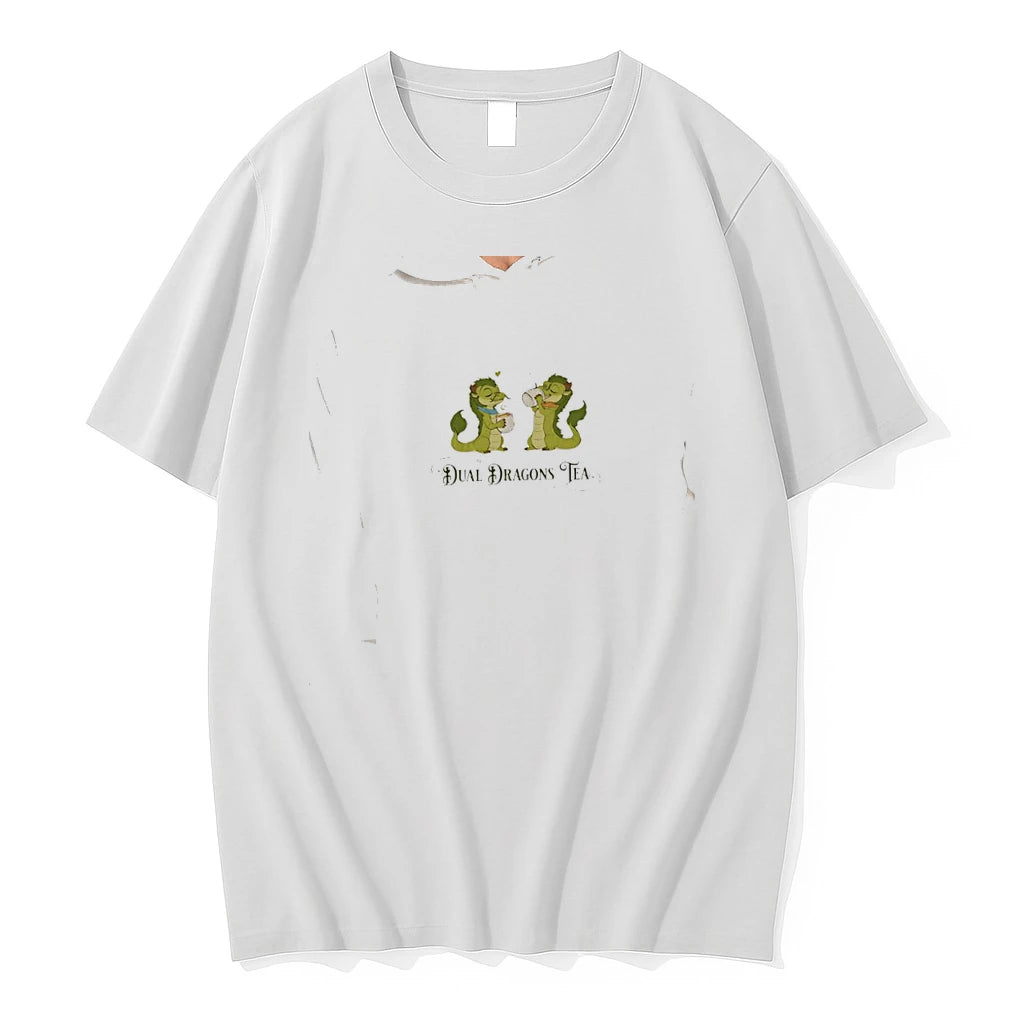 Officials Dual Dragons Tea Brewing Tea Party Premium T Shirt