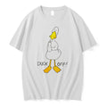 Officials Duck Off Giving The Middle Finger Funny Tee Premium T Shirt