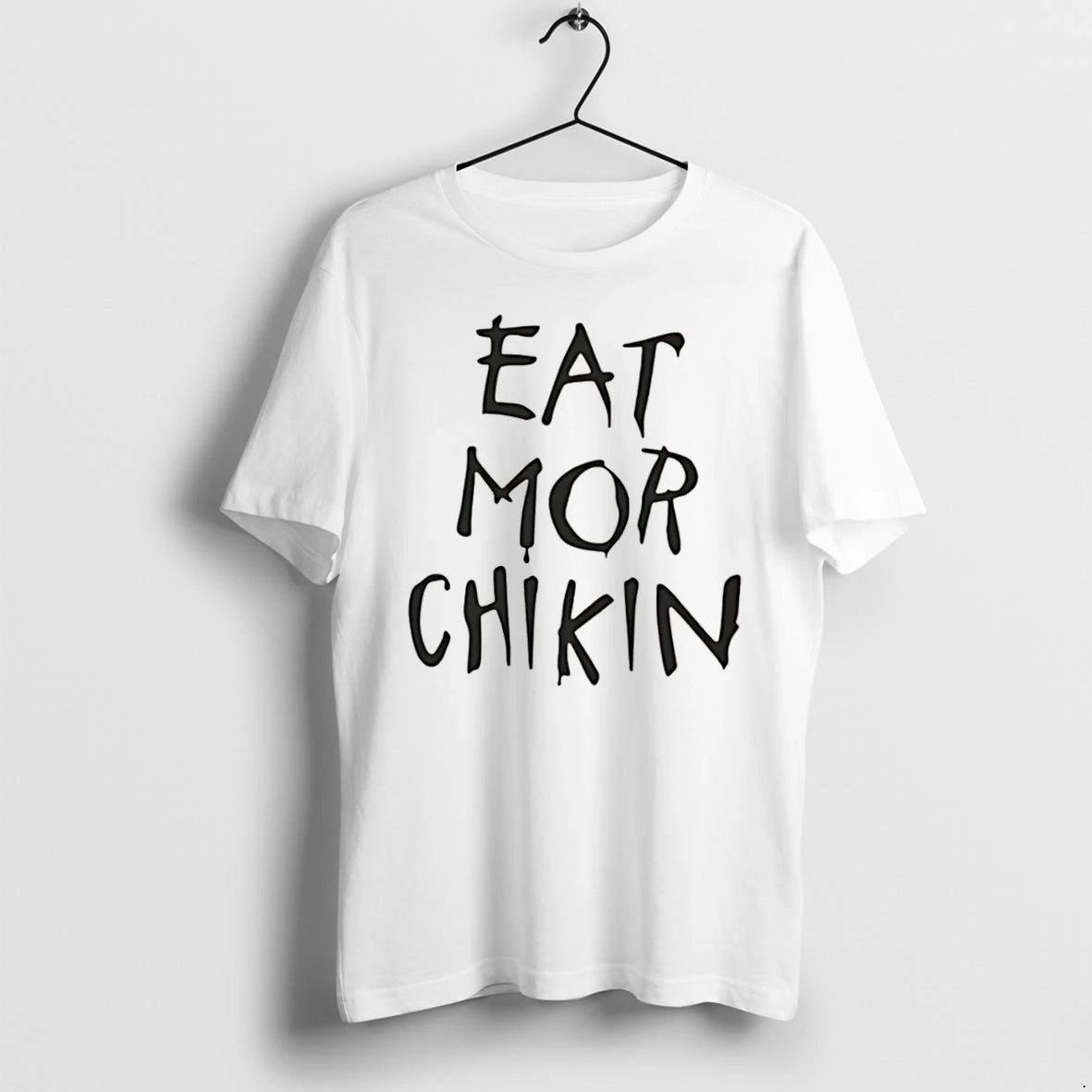 Officials Eat Mor Chikin Slogan Chick Fil A Cow Fast Food Tee