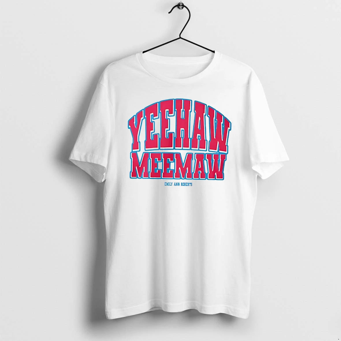 Officials Emily Ann Roberts Merch Yeehaw Meemaw Tee Premium T Shirt