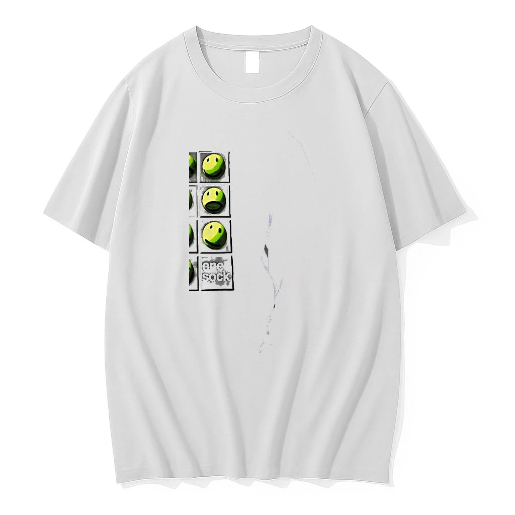 Officials Emotions One Sock Expressions Face Icons Smile Premium T Shirt
