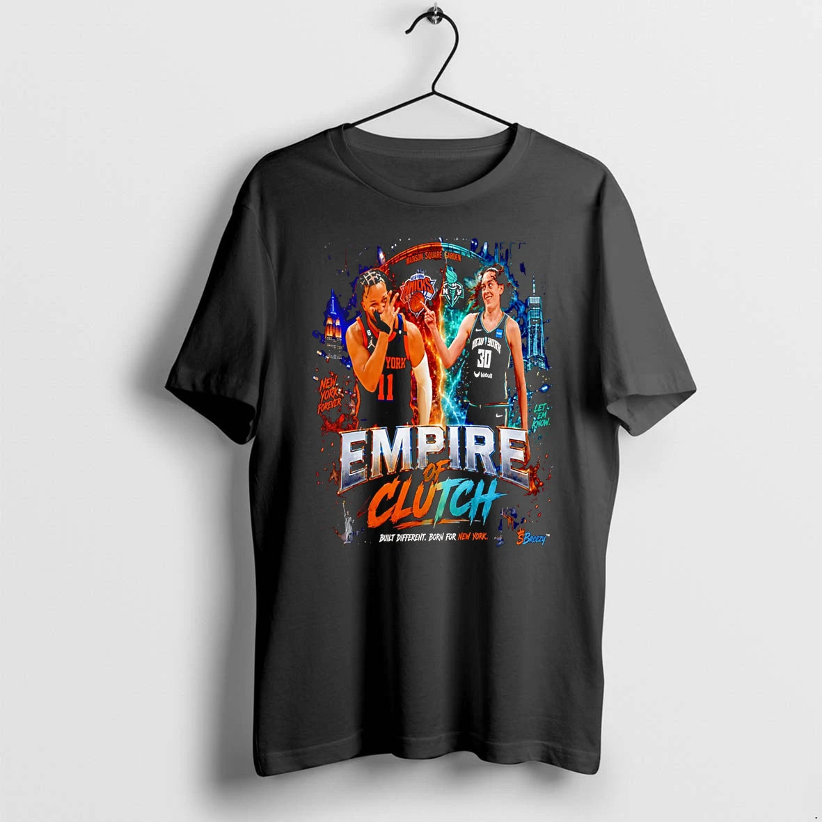 Officials Empire Of Clutch Built Different Born For New York Knicks Liberty