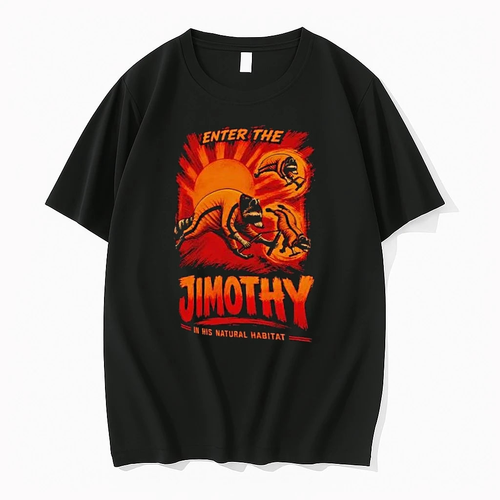 Officials Enter The Jimothy In His Natural Habitat Raccoon Meme Premium T Shirt