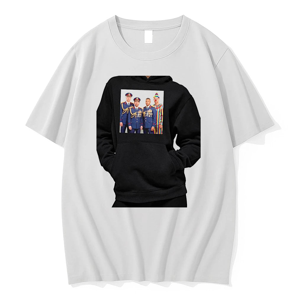 Officials Erling Haaland Lionel Messi Kylian Mbappe Cristiano Ronaldo Soccer Players Premium T Shirt