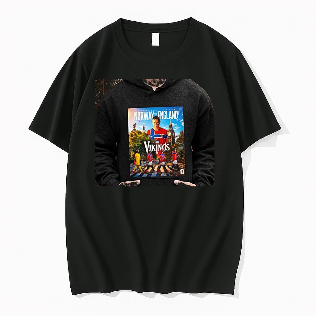Officials Erling Haaland Norway National Team Quarterfinals July 11th The Vikings Premium T Shirt