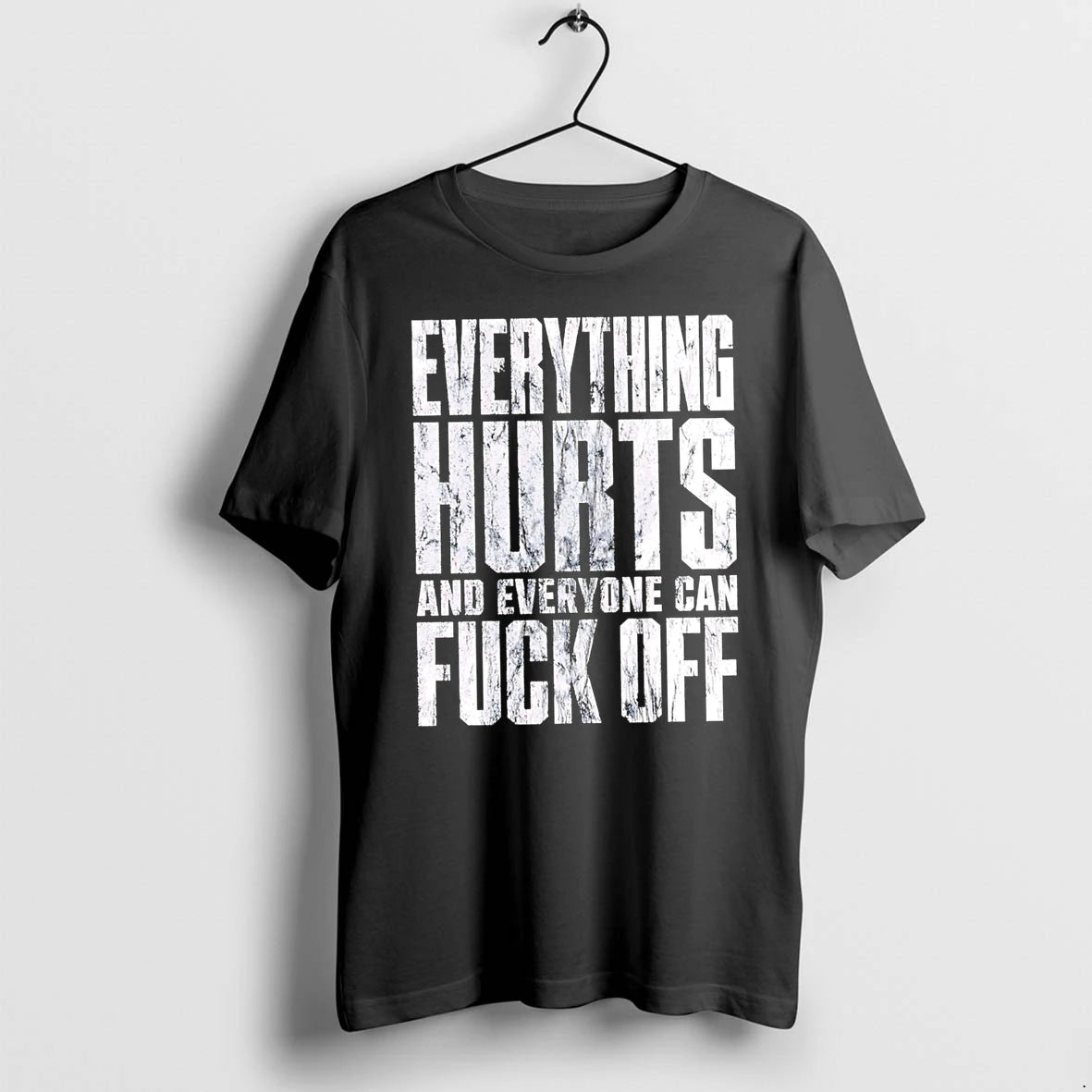Officials Everything Hurts And Everyone Can Fuck Off Premium T Shirt