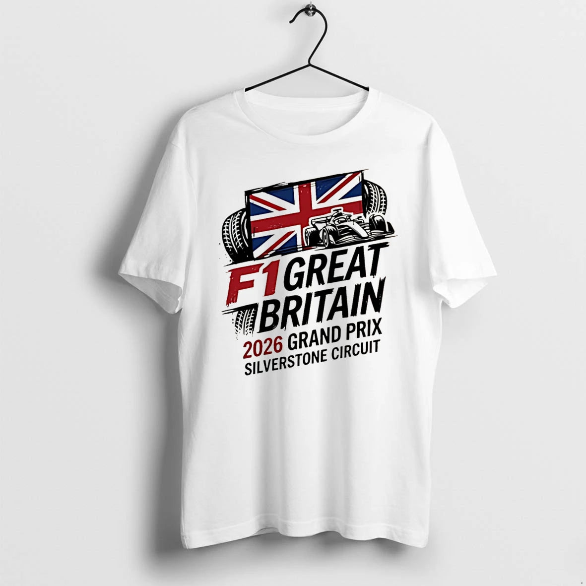 Officials F1 Great Britian 2026 Grand Prix Silverstone Circuit Tee Premium T Shirt