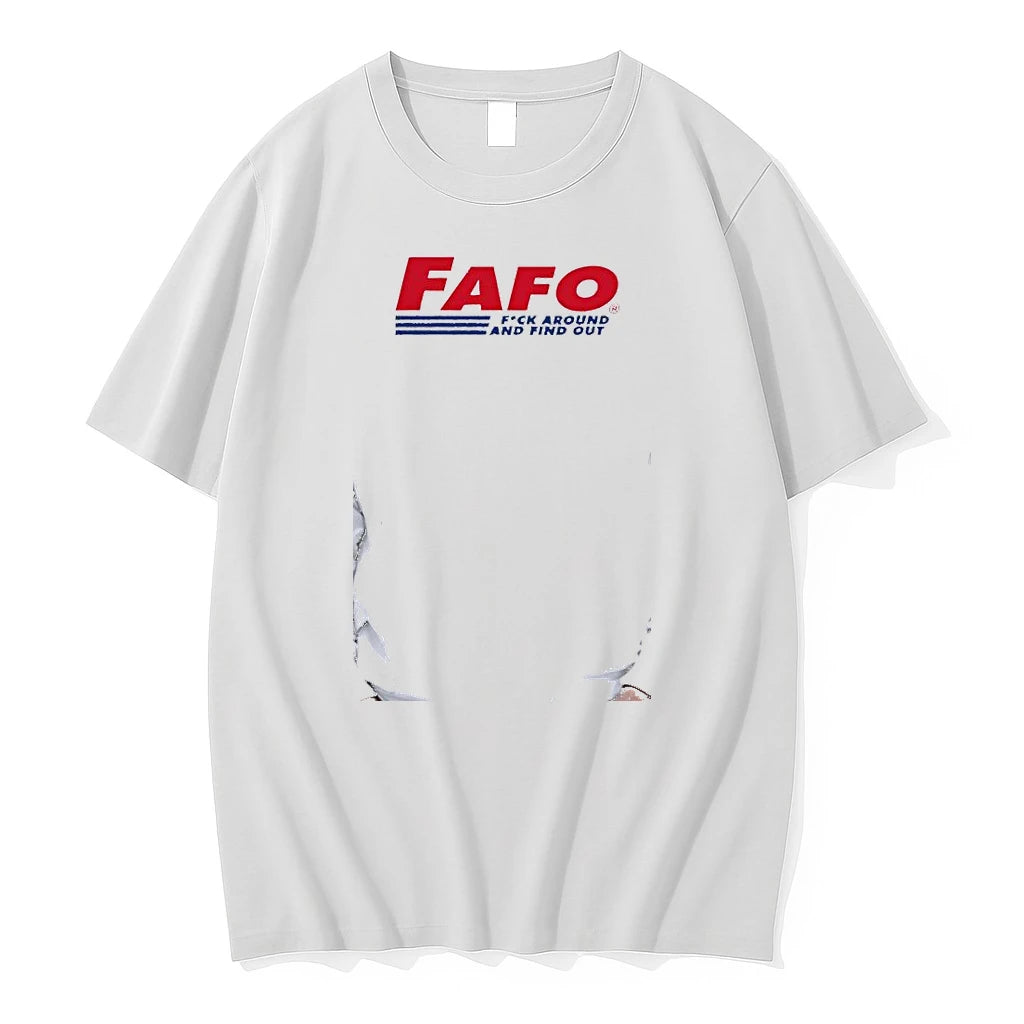 Officials Fafo Fuck Around And Find Out Distressed Premium T Shirt