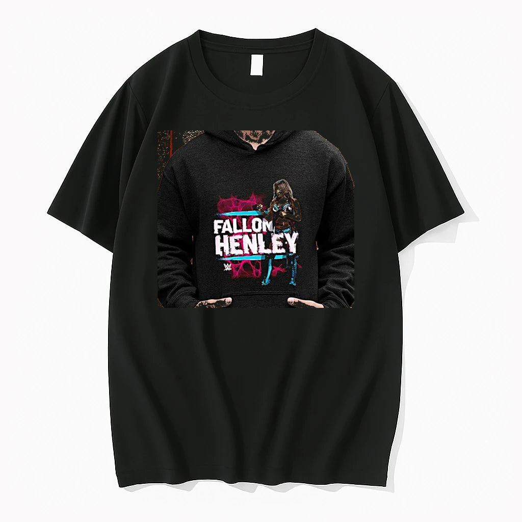 Officials Fallon Henley Nxt American Professional Wrestler Pose Premium T Shirt