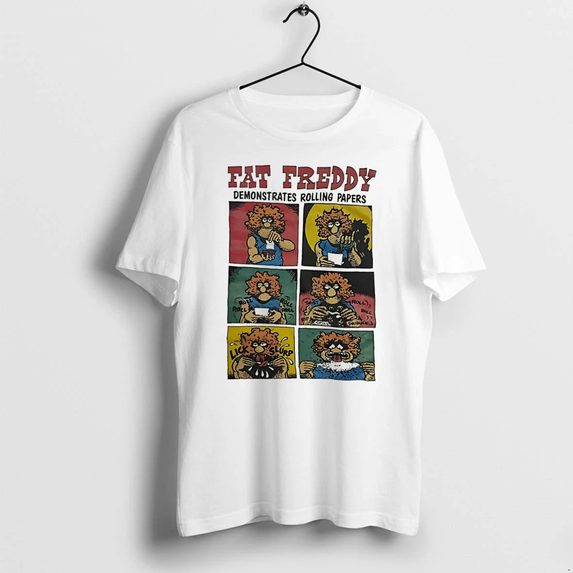 Officials Fat Freddy Demonstrates Rolling Papers Tee Premium T Shirt