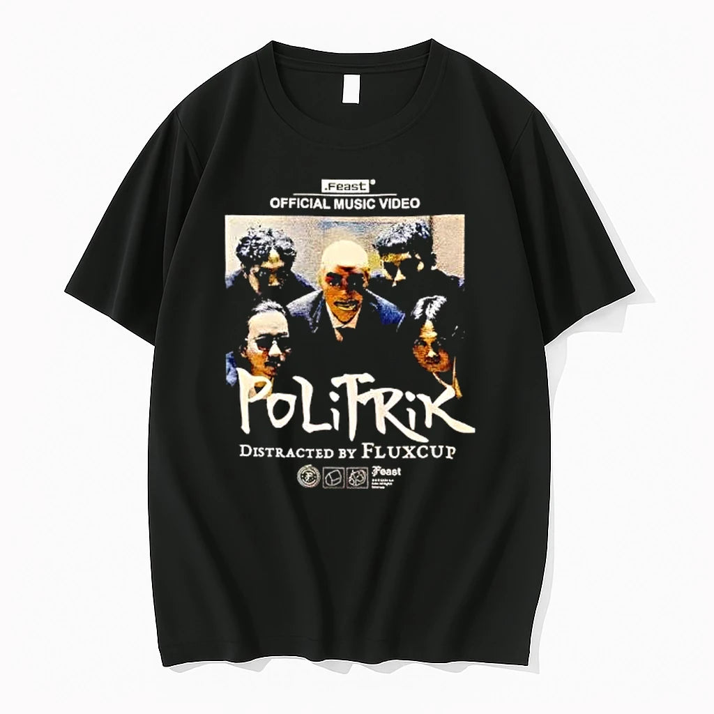 Officials Feast Polifrik Distracted By Fluxcup Music Video Premium T Shirt