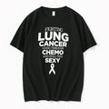 Officials Fighting Lung Cancer Going Through Chemo And Still This Sexy Tee