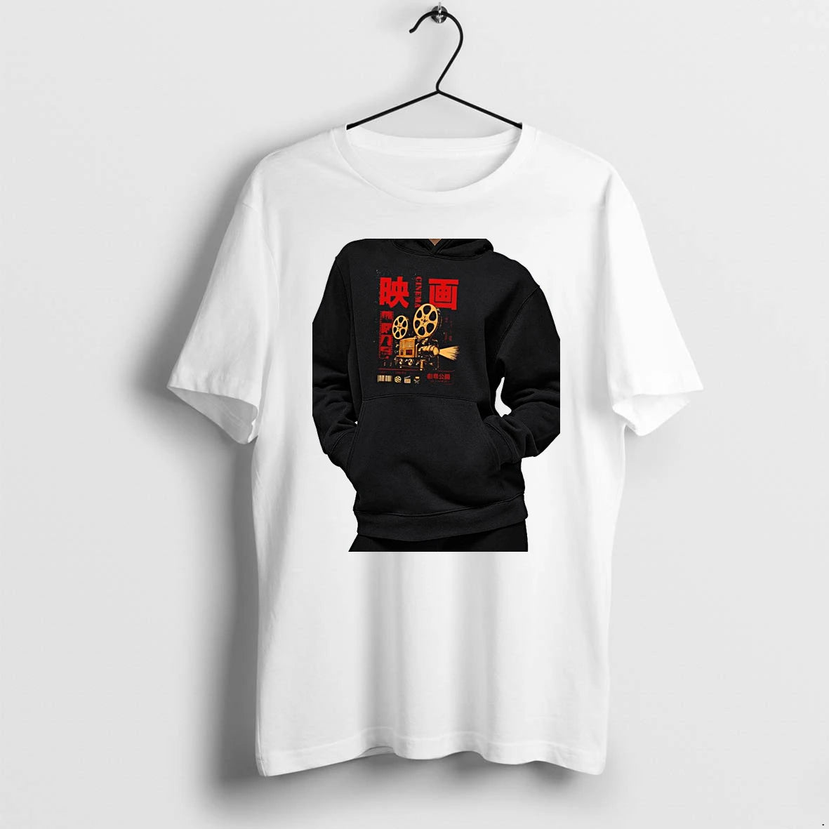 Officials Film Projector Japanese Movie Cinema Premium T Shirt