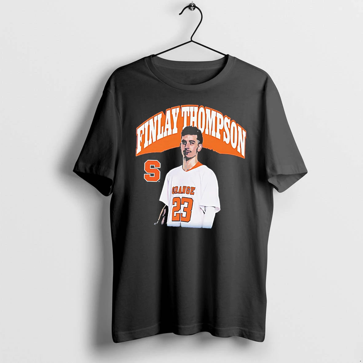 Officials Finlay Thomson Syracuse Mens Lacrosse Portrait Tee Premium T Shirt