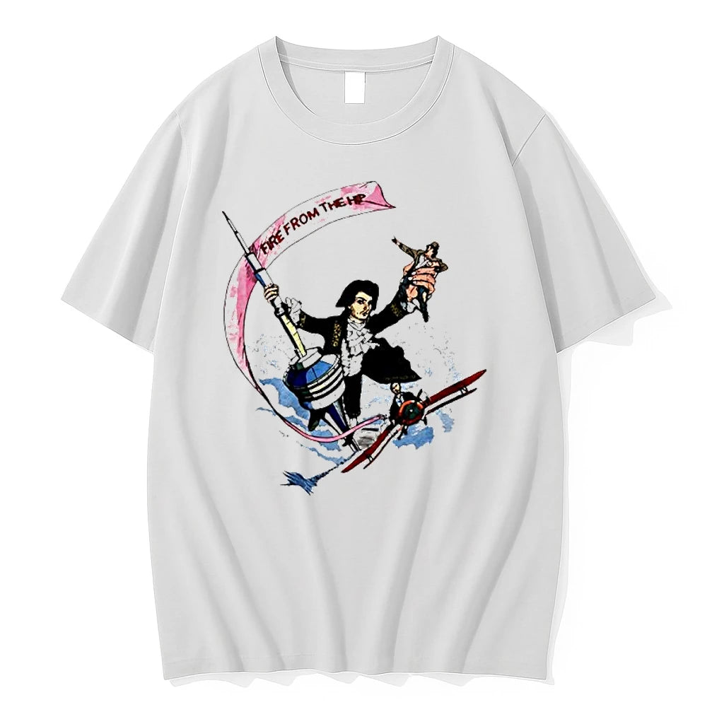 Officials Finn Wolfhard With Fire From The Hp Premium T Shirt