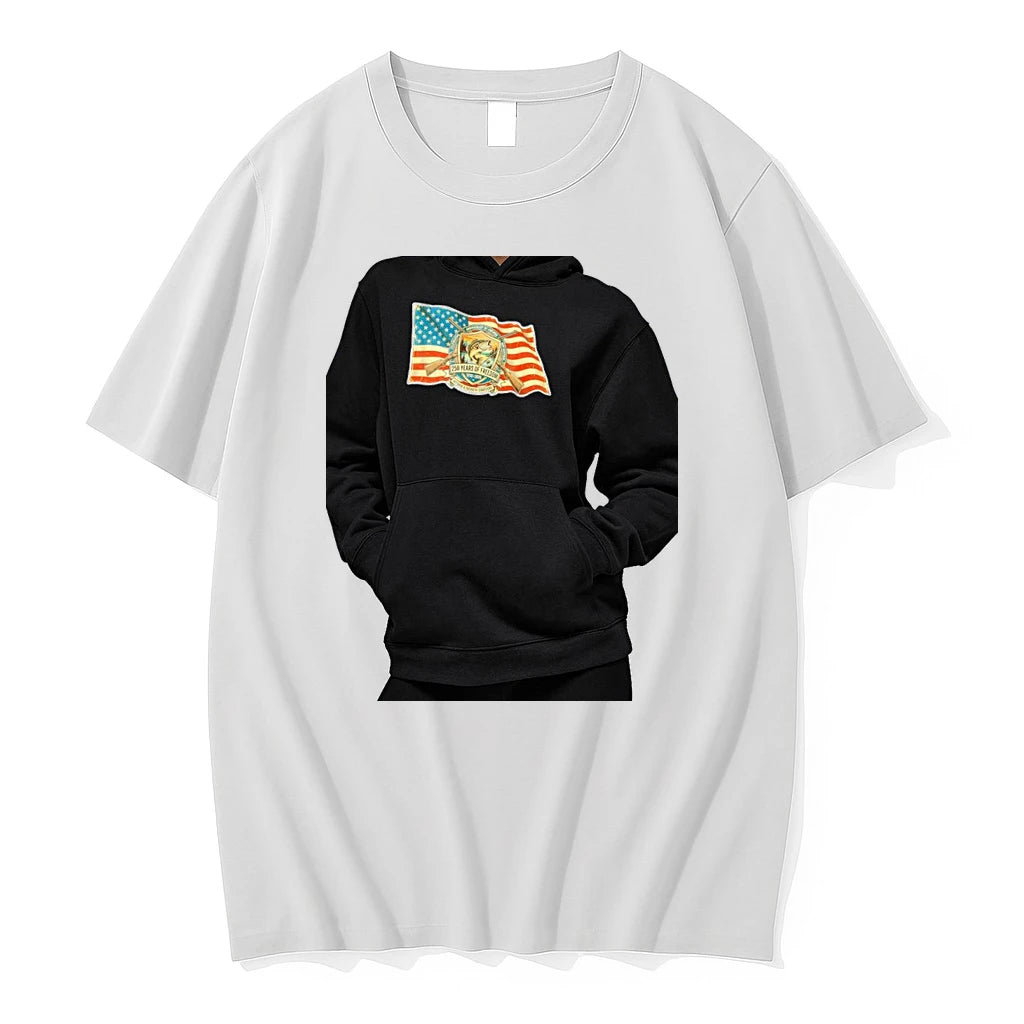 Officials Fish Anniversary Of America 250 Years Of Freedom 1776 2026 Flag
