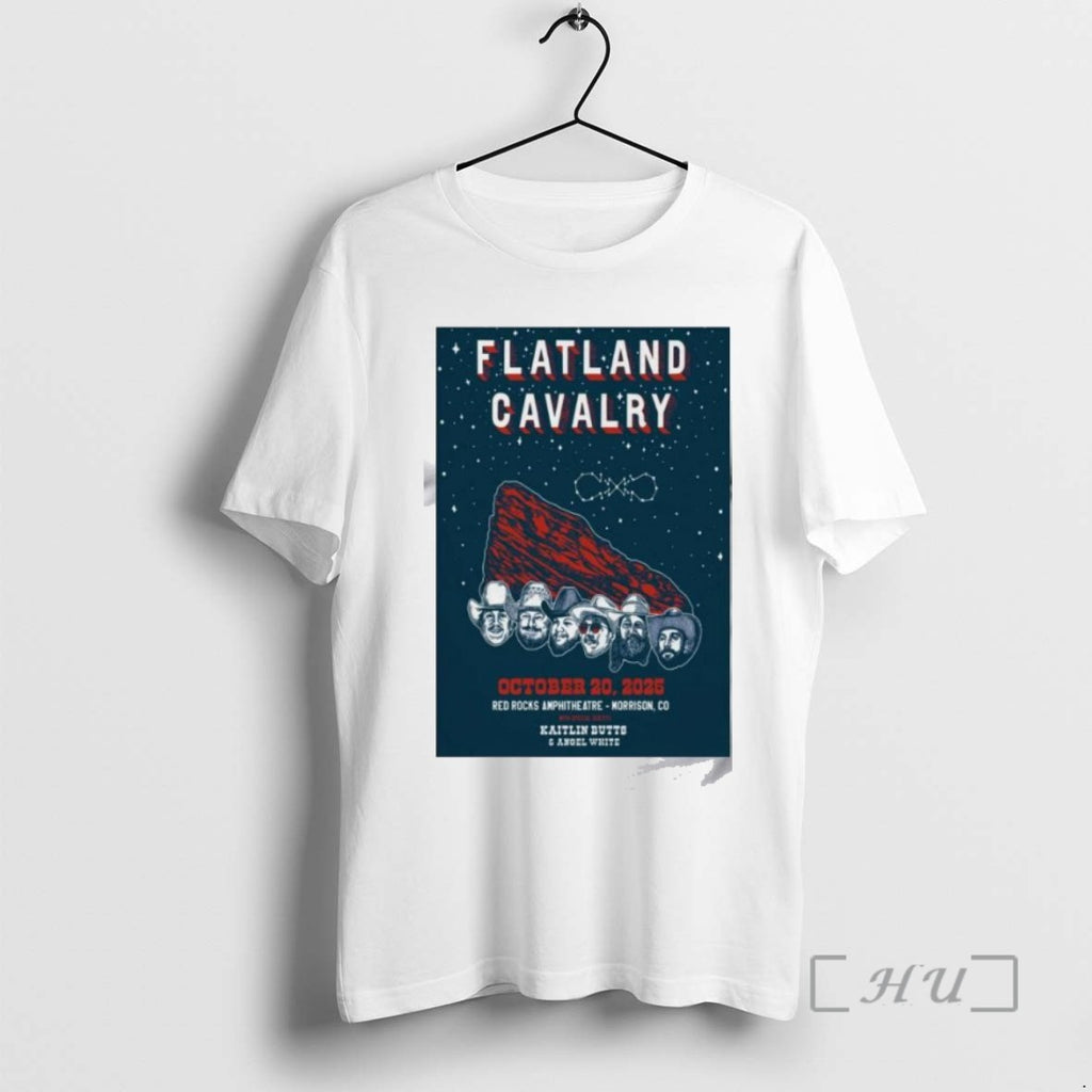 Officials Flatland Cavalry Oct 20 2025 Red Rocks Amphitheatre T Men Tee Shirt Sweater