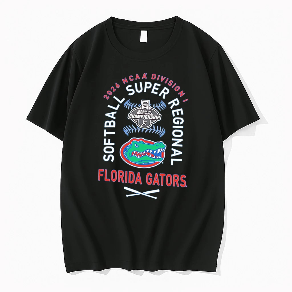 Officials Florida Gators 2026 Ncaa Division I Softball Super Regionals Tee Premium T Shirt