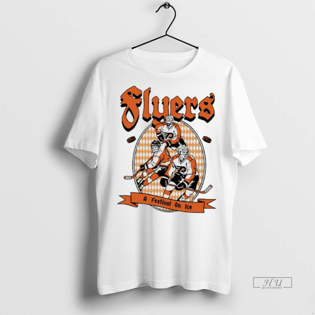 Officials Flyers A Festival On Ice Hockey Graphic Tee Shirt Sweater