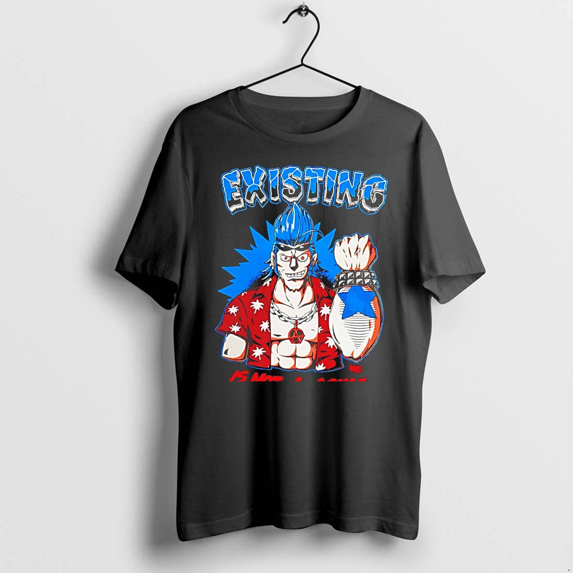 Officials Franky One Piece Existing Is Not A Crime Tee Premium T Shirt