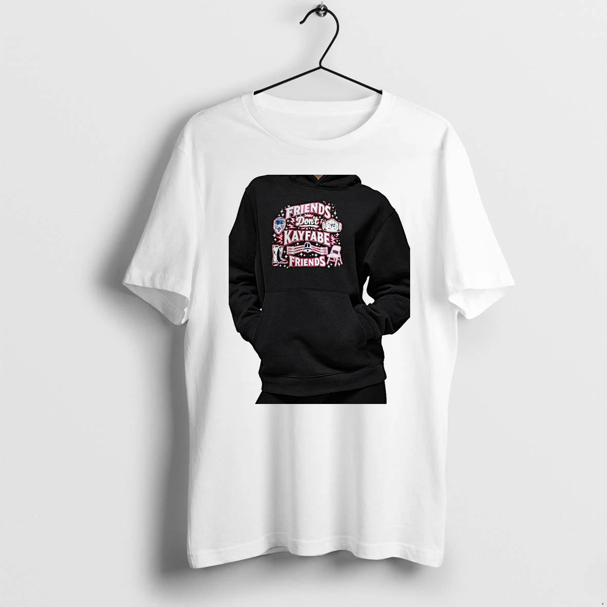 Officials Friends Dont Kayfabe Friends Premium T Shirt