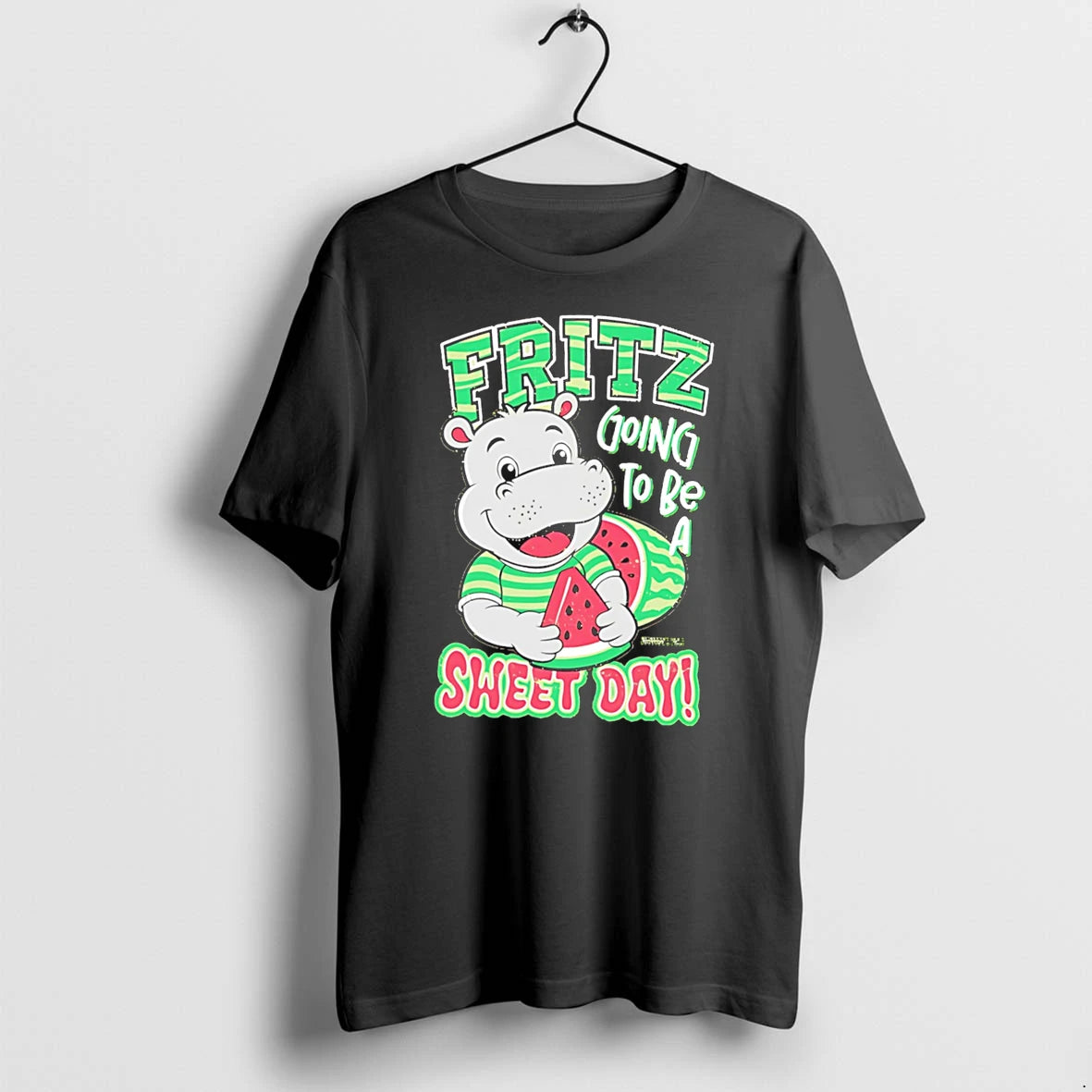 Officials Fritz Going To Be A Sweet Day Hippo Tee Premium T Shirt