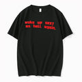 Officials Fuck Woke Up Sexy As Hell Again Black Mens Premium T Shirt